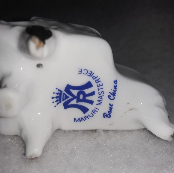 Maruri Masterpiece Bone China Minature Piano Vintage Dollhouse Furniture MCM - Picture 6 of 6